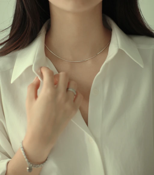 사각뱀줄체인 참고사진